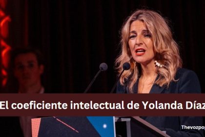 El coeficiente intelectual de Yolanda Díaz