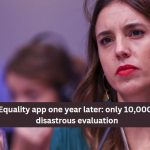 Irene Montero's Equality app one year later