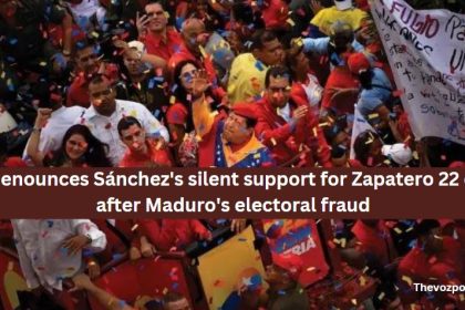 PP denounces Sánchez's silent support for Zapatero 22 days after Maduro's electoral fraud.