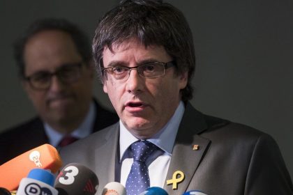 The treason case against Puigdemont is on hold