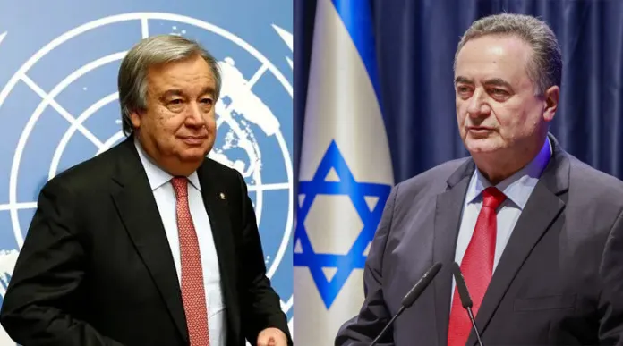 Israel declares UN Secretary General persona non grata and bans him from entering the country